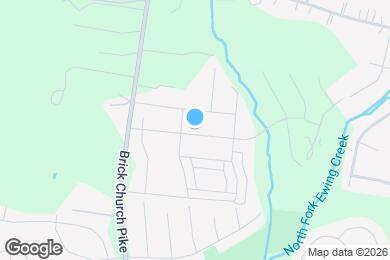Map image of the property - 1845 Belle Arbor Dr