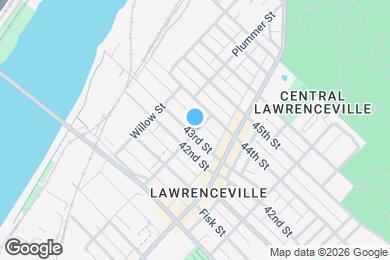 Map image of the property - 157 43rd St