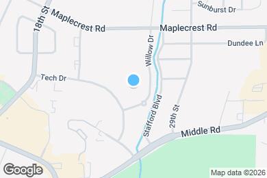 Map image of the property - 2796 Willow Dr