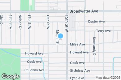 Map image of the property - 411 Mervin St