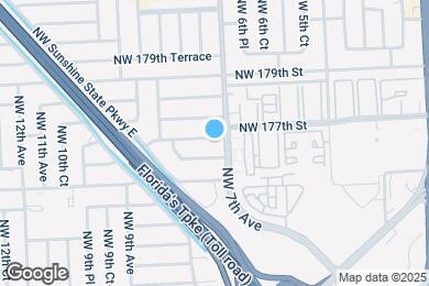Map image of the property - 710 NW 176th Terrace