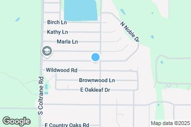 Map image of the property - 3212 E Noble Dr