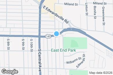 Map image of the property - 1308 Madison Ave