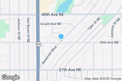 Map image of the property - 3906 Reservoir Blvd