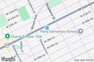 Map image of the property - 1152 W 27th St