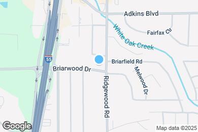 Map image of the property - 640 Briarwood Dr