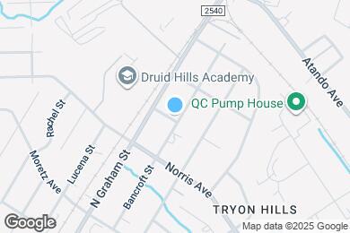 Map image of the property - 2801 Bancroft St