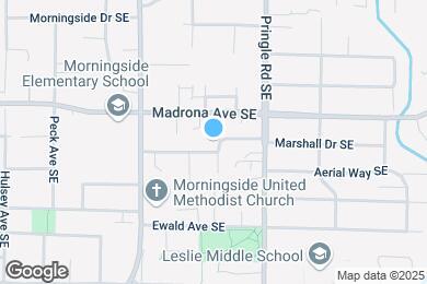Map image of the property - 1301 Marshall Drive Southeast