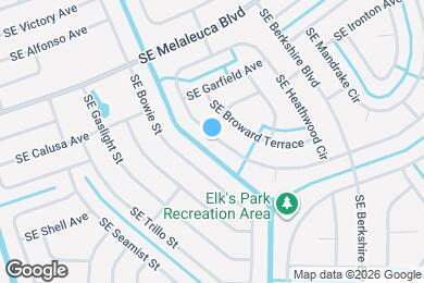 Map image of the property - 2261 SE Heathwood Cir