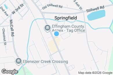Map image of the property - 807 S Laurel St