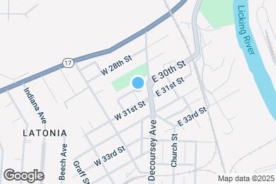Map image of the property - 13 W 30th St