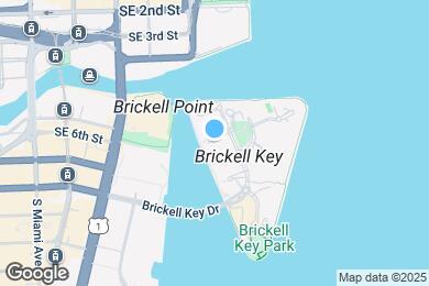 Map image of the property - 701 Brickell Key Blvd