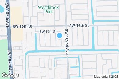 Map image of the property - 1804 SW 102nd Ct
