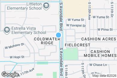 Map image of the property - 1517 S 115th Dr