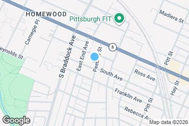 Map image of the property - 214 Peebles Street