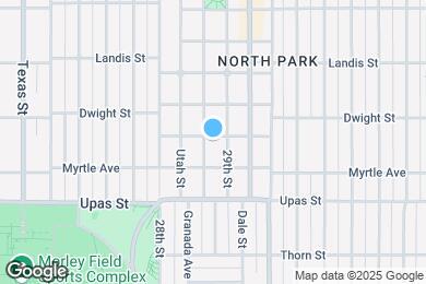 Map image of the property - 2871 Capps St