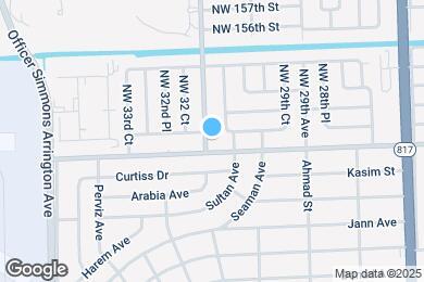 Map image of the property - 15111 NW 32nd Ave