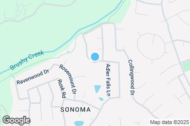 Map image of the property - 2316 Paradise Ridge Dr