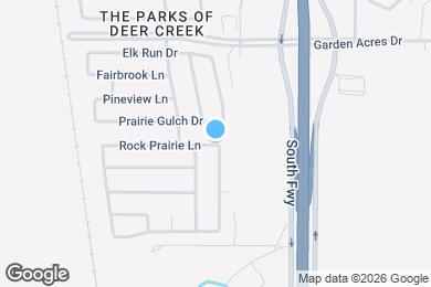 Map image of the property - 200 Rock Prairie Ln