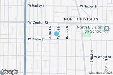Map image of the property - 2601 N 16th St