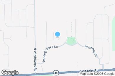 Map image of the property - 2706 Bluestone Dr
