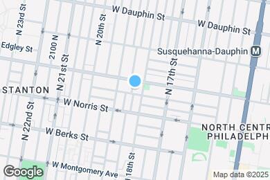 Map image of the property - 2043 N Gratz St
