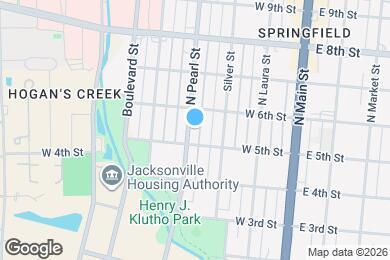 Map image of the property - 1523 N Pearl St