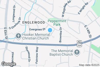 Map image of the property - 1742 Beaumont Dr