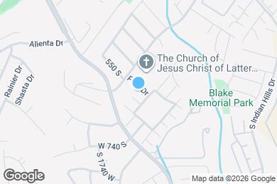 Map image of the property - 545 S Valley View Dr