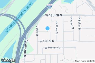 Map image of the property - 1291 N Curtis Ct