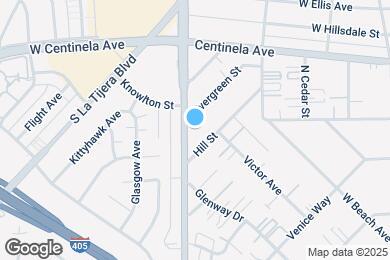 Map image of the property - 7000 S La Cienega Blvd