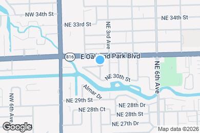 Map image of the property - 3052 NE 2nd Terrace