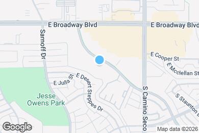 Map image of the property - 8500 E Old Spanish Trl
