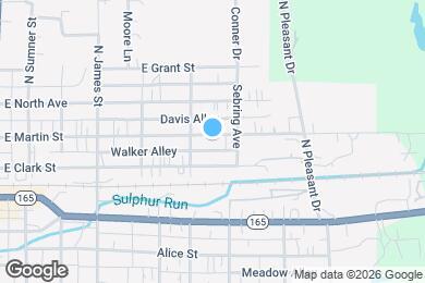 Map image of the property - 477 E Martin St