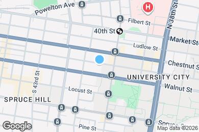 Map image of the property - 4024 Sansom St