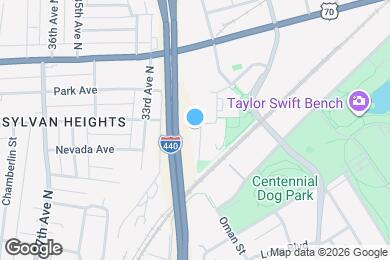 Map image of the property - 3025 Charlotte Ave