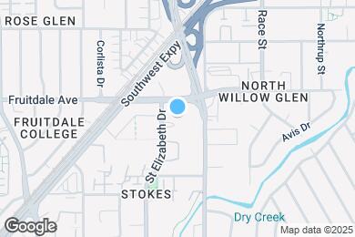 Map image of the property - Redwood Seniors of Willow Glen - 55+