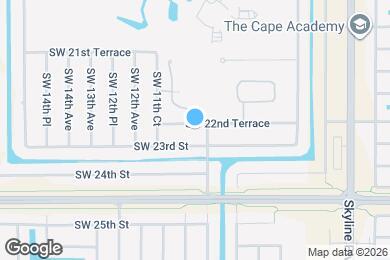 Map image of the property - 1108 SW 22nd Terrace