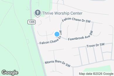 Map image of the property - 4626 Falcon Chase Dr SW