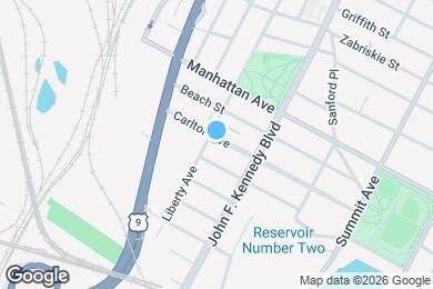 Map image of the property - 127 Carlton Ave