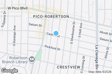 Map image of the property - 1503 S Shenandoah St