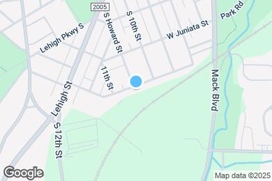 Map image of the property - 1026 W Tioga St
