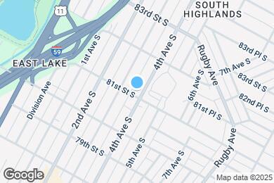 Map image of the property - 8102 4th Ave S