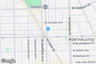 Map image of the property - 933 W Newport Ave