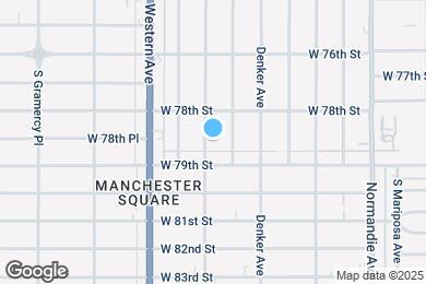 Map image of the property - 7834 S Harvard Blvd