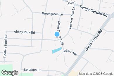 Map image of the property - 1810 Beeson Park Ln