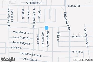 Map image of the property - 8033 Berrybrook Dr