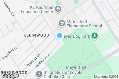 Map image of the property - 16306 Kleinwood Dr