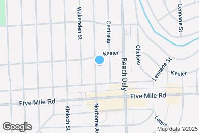 Map image of the property - 15430 Norborne Ave