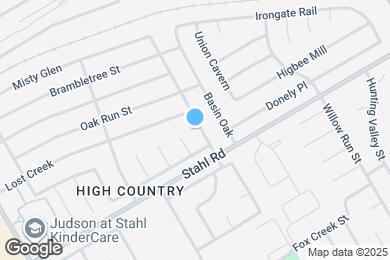 Map image of the property - 16327 Ross Oak St